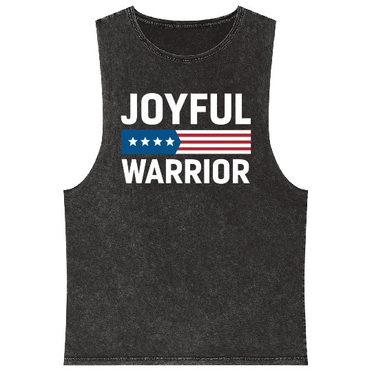 Joyful Warrior American Mineral Wash Tank Tops