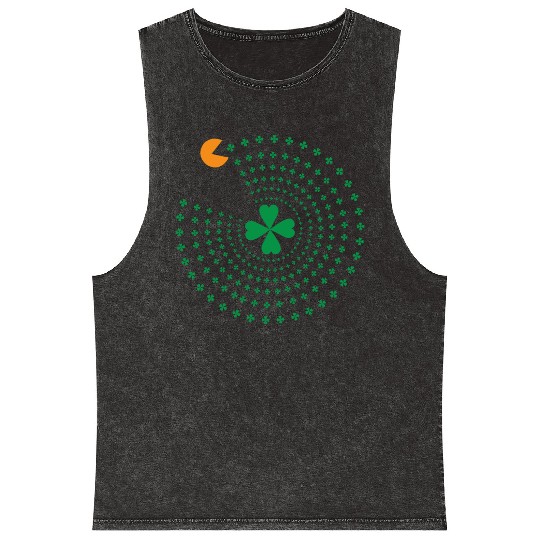 St Patrick Pacman Mineral Wash Tank Tops