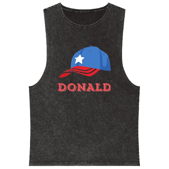 Donald johm trump Mineral Wash Tank Tops