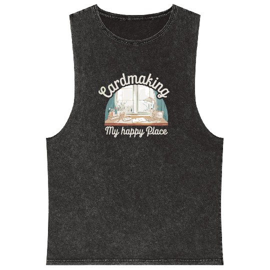Cardmaker Scrapbooking Cardmaking Kits for Adults Mineral Wash Tank Tops