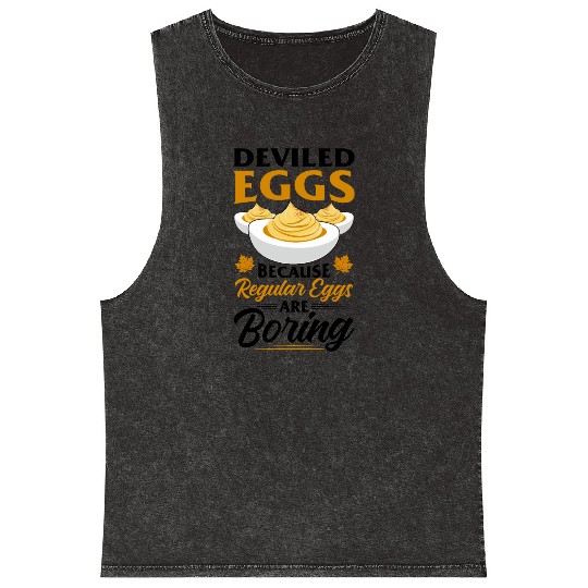 Funny Deviled Eggs Designs For Deviled Egg Lover Mineral Wash Tank Tops