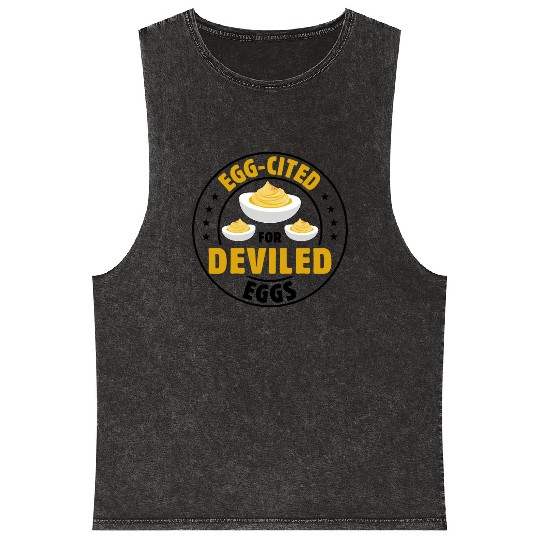 Funny Deviled Eggs Designs For Deviled Egg Lover Mineral Wash Tank Tops