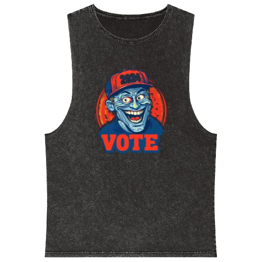 Vote 2024 Election Mineral Wash Tank Tops 0009
