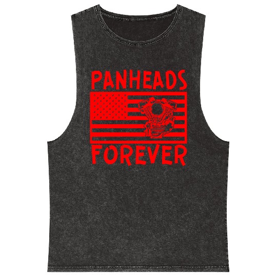 Panheads Forever LIKE US ON FACEBOOK Mineral Wash Tank Tops