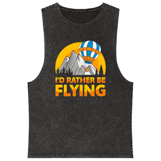 Balloon Company Colors Adventure Mineral Wash Tank Tops