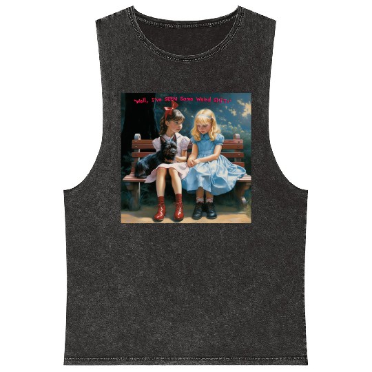 Dorothy and Alice hilarious Mineral Wash Tank Tops