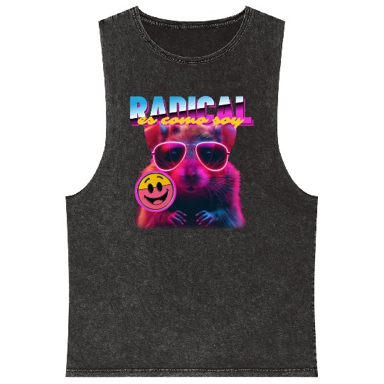Hilarious "Radical es como soy" – Cheers to Comedy Mineral Wash Tank Tops