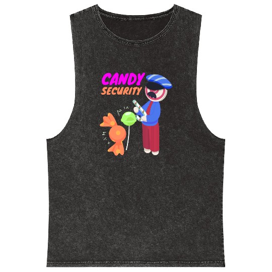 Candy Security Fruit Gum Candy Candy Mineral Wash Tank Tops
