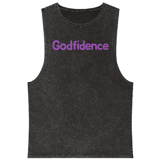 Godfidence Mineral Wash Tank Tops