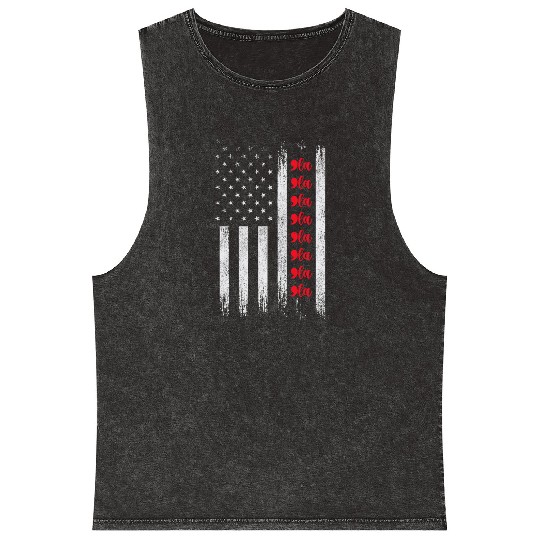 Harris Waltz 2024 USA Flag Election Mineral Wash Tank Tops