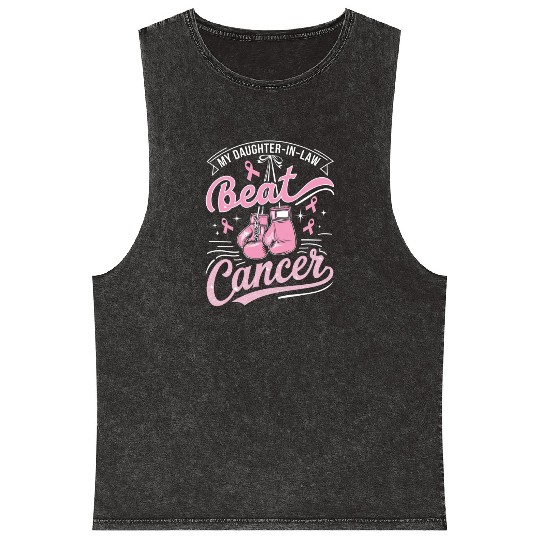 My Daughter-In-Law Beat Cancer Breast Cancer Mineral Wash Tank Tops