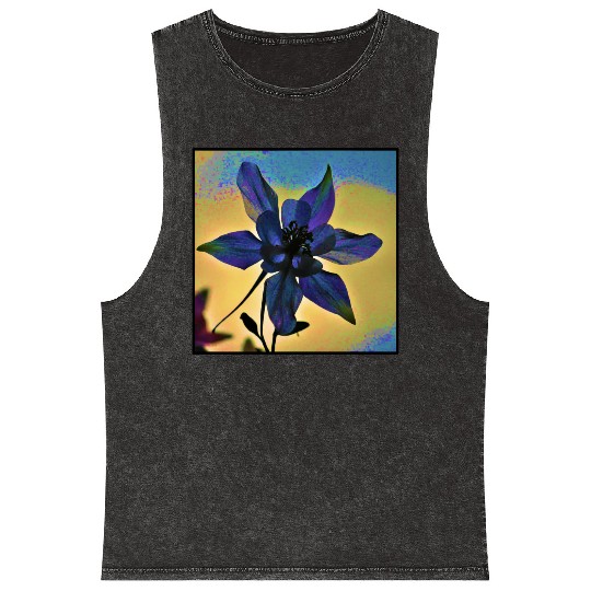 Columbine Color Mineral Wash Tank Tops