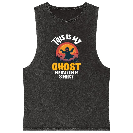 This is my ghost hunting Mineral Wash Tank Tops