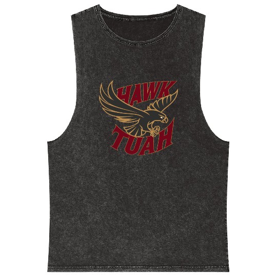 Hawk Tuah Apparel - Soar with Style Mineral Wash Tank Tops