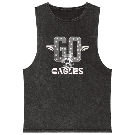 Go Wildcats Team Spirit Gift for Men, Women, Boys, Mineral Wash Tank Tops