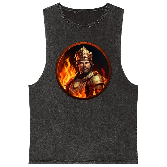 Kings Fire Brigade Mineral Wash Tank Tops