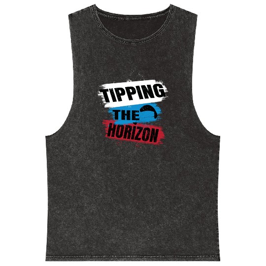 Tipping the Horizon Mineral Wash Tank Tops
