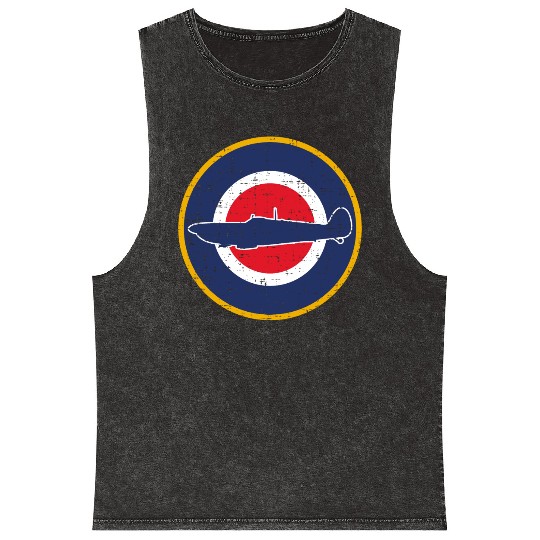 Supermarine Spitfire: Icon of the Skies Mineral Wash Tank Tops