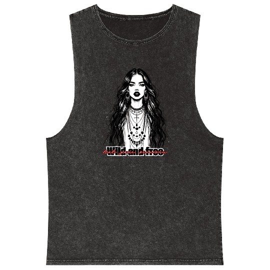 Nature's Child, Wild Spirit: Bohemian Beauty Mineral Wash Tank Tops