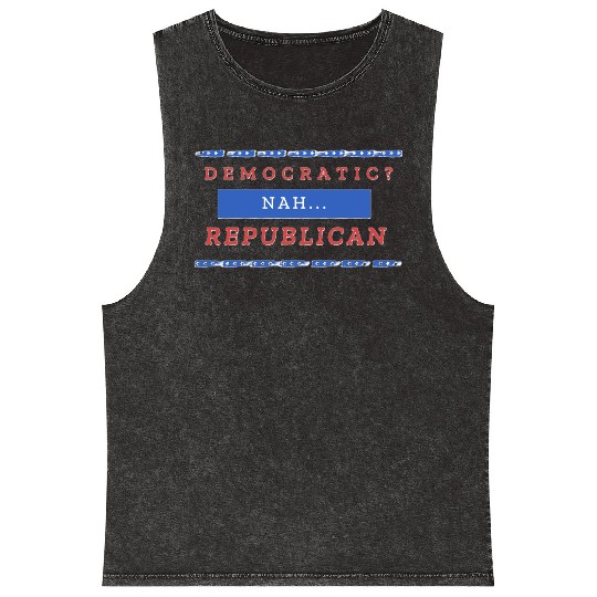 US election: Vote for Republican Edition Mineral Wash Tank Tops