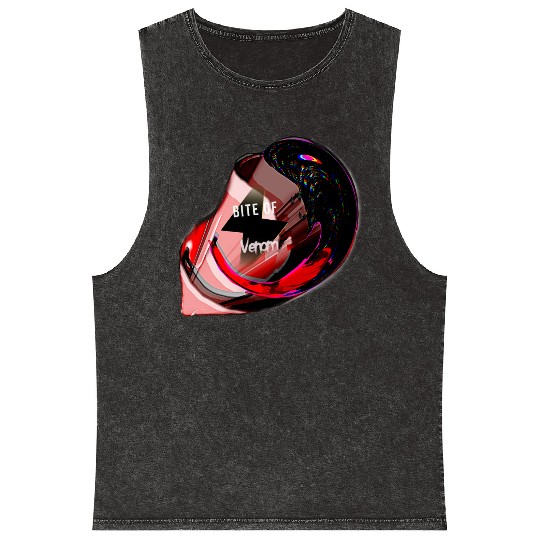 Bite of venom by Astronaut Mineral Wash Tank Tops