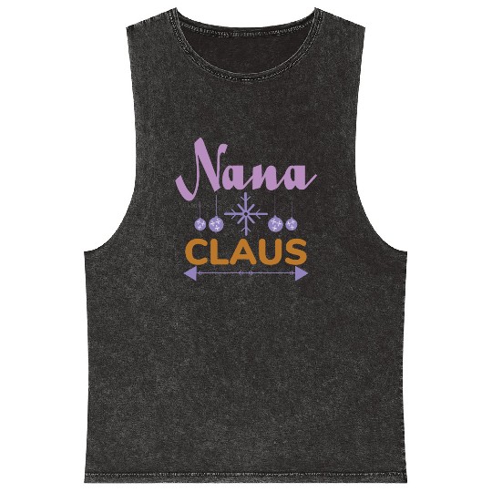 Nana Claus Mineral Wash Tank Tops