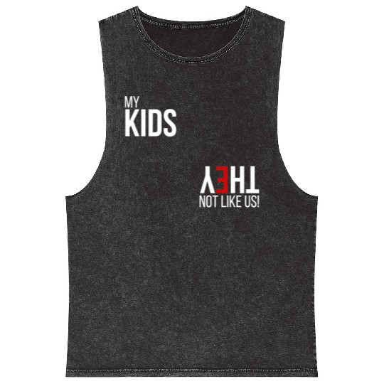 My Kids, They Not Like Us Mineral Wash Tank Tops