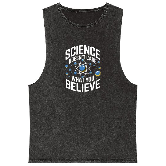 Researcher For Physics Chemistry Mathematics Mineral Wash Tank Tops