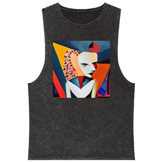 Self-love Mineral Wash Tank Tops