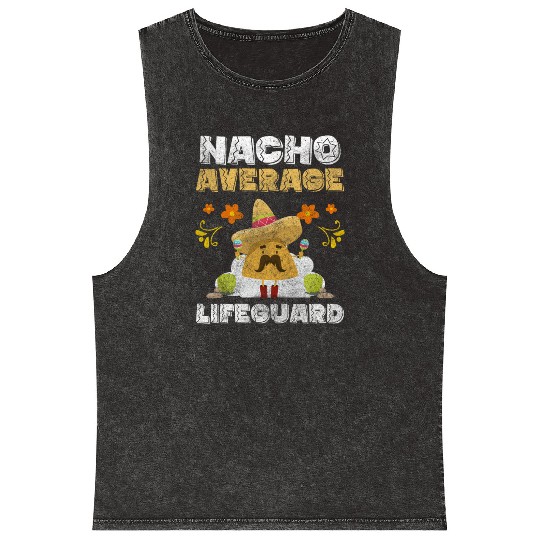 Lifeguards Job Volunteering Swimming Trunks Mineral Wash Tank Tops