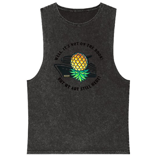 Cruising Pineapple Rebels Mineral Wash Tank Tops