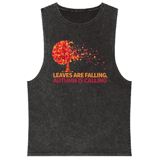 Fall Vibes and Autumn Spirit Mineral Wash Tank Tops