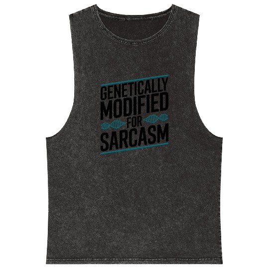 Sarcastic Genealogy DNA Test Genetics Biologist Mineral Wash Tank Tops