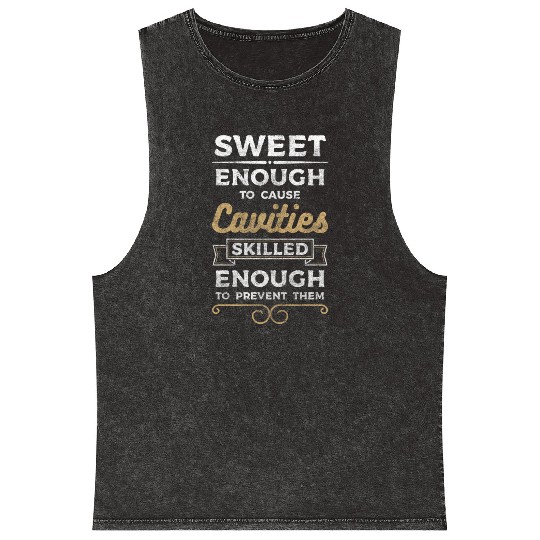 Doctor Tooth Medicine Jaw Mineral Wash Tank Tops