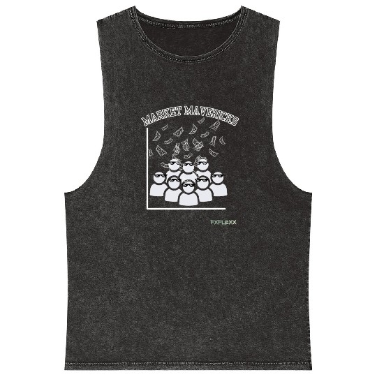 Market Mavericks Mineral Wash Tank Tops