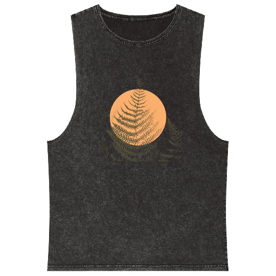 Evergreen Aesthetic for 2025 Mineral Wash Tank Tops