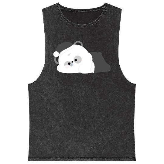 Tired Panda Mineral Wash Tank Tops