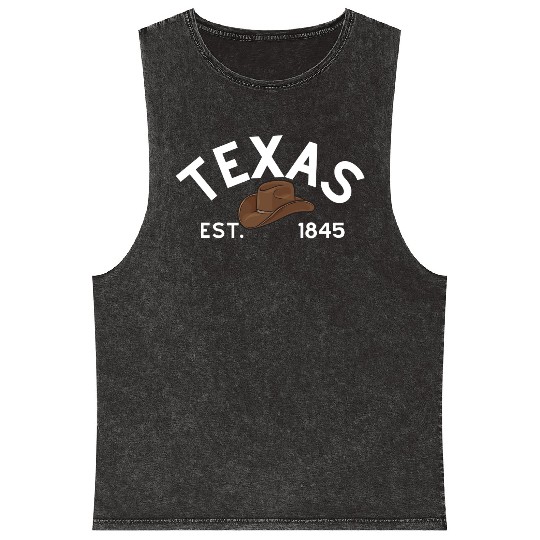 Texas Mineral Wash Tank Tops