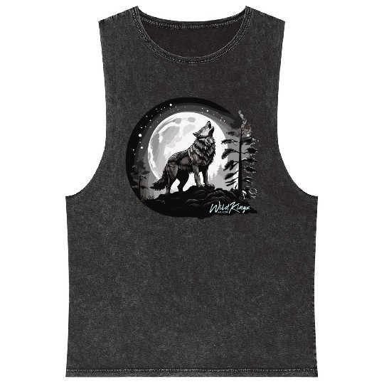 Full Moon Mineral Wash Tank Tops