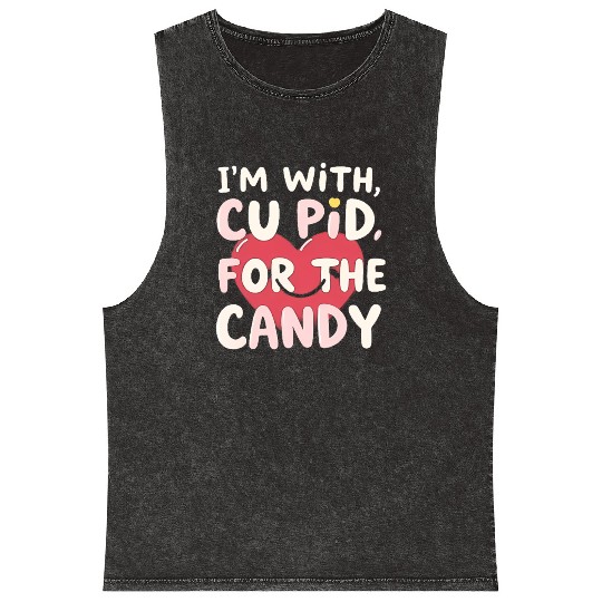 Cupid Candy Mineral Wash Tank Tops