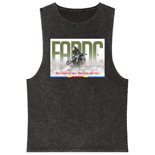 Support to the Armed Forces of DR Congo Mineral Wash Tank Tops