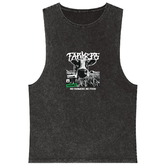 Thank a farmer DESIGN Mineral Wash Tank Tops