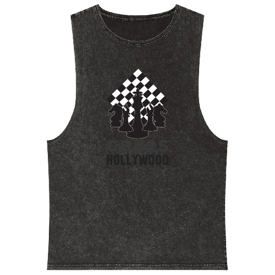 Chess Hollywood Mineral Wash Tank Tops