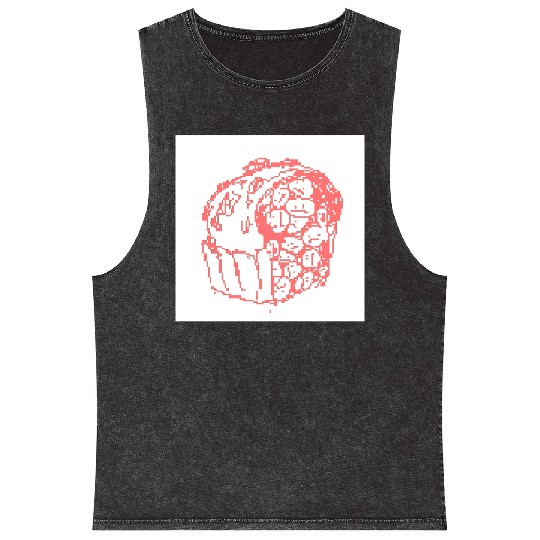 Sketching Sweetness Mineral Wash Tank Tops