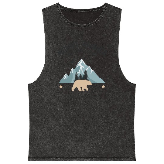 Mount Rainier National Park Est. 1889 Washington Mineral Wash Tank Tops