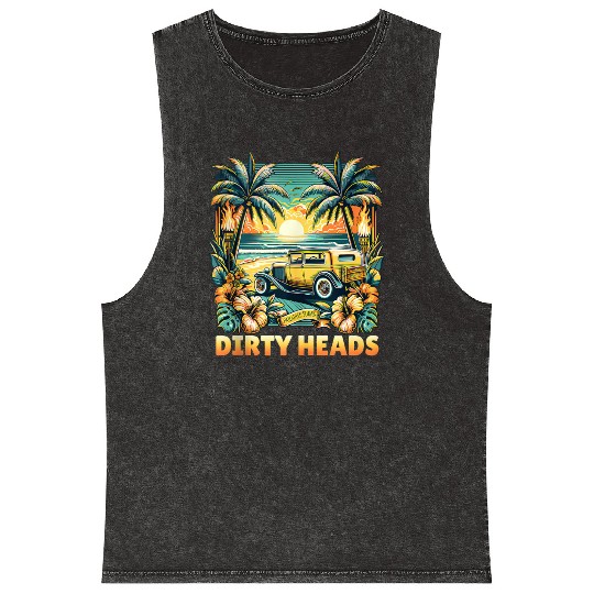 Dirty Heads Paradise Found Mineral Wash Tank Tops