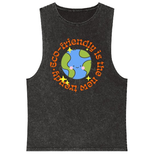 Eco-Friendly World Design Mineral Wash Tank Tops