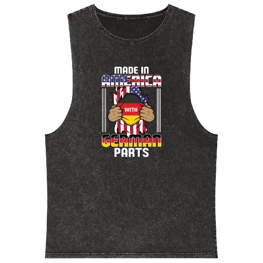 Made In America With German Parts USA Mineral Wash Tank Tops