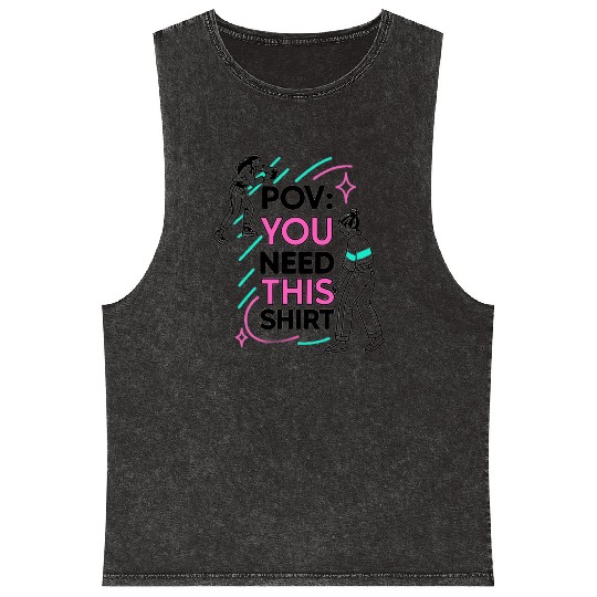 POV: You Need This Mineral Wash Tank Tops – Viral TikTok Aesthetic