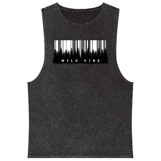 WILD VIBE – Embrace the Wilderness Mineral Wash Tank Tops